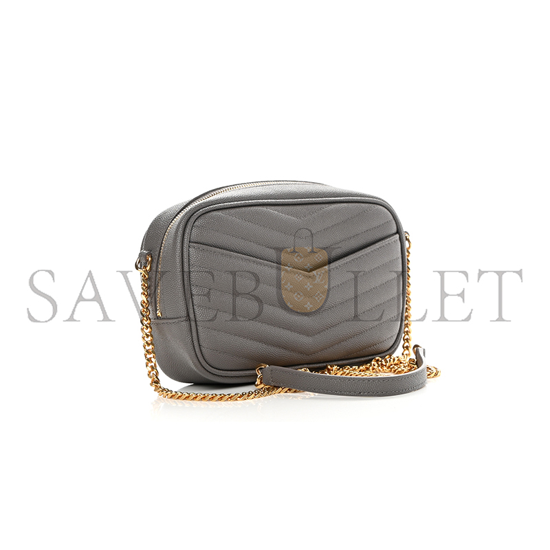 Y*L mini lou quilted camera bag natural grey 1203358 (19*10.5*5cm)